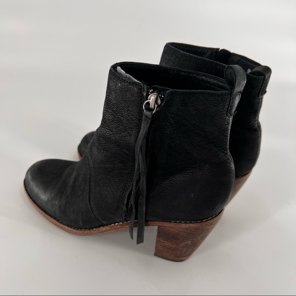 Dolce Vita black suede leather boots shoes 8 - Picture 4 of 14